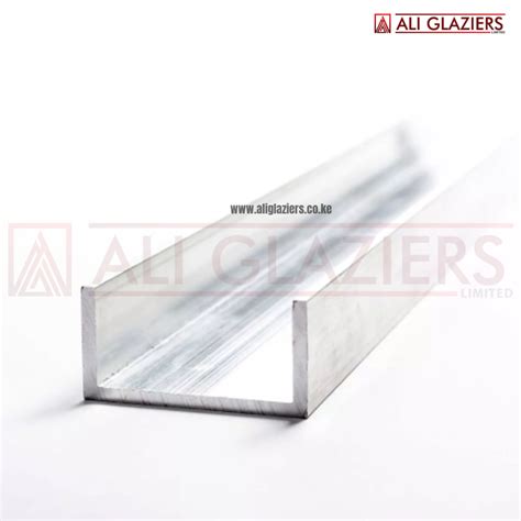 40mm aluminium channel.